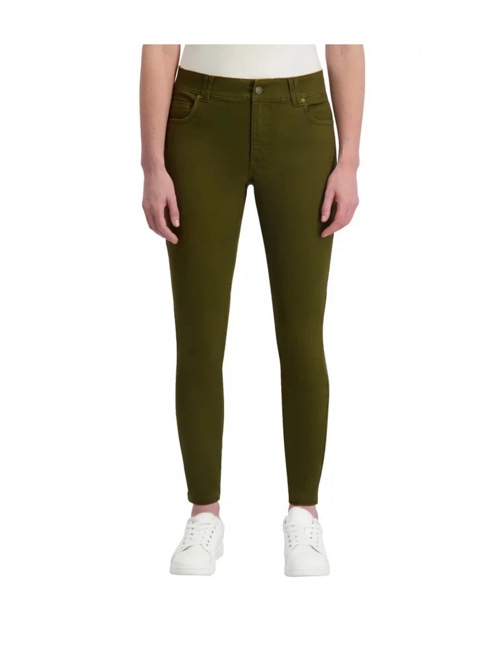 Nautica Olive Skinny Stretch Jeans